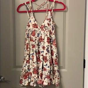 AEO Floral spaghetti strap dress